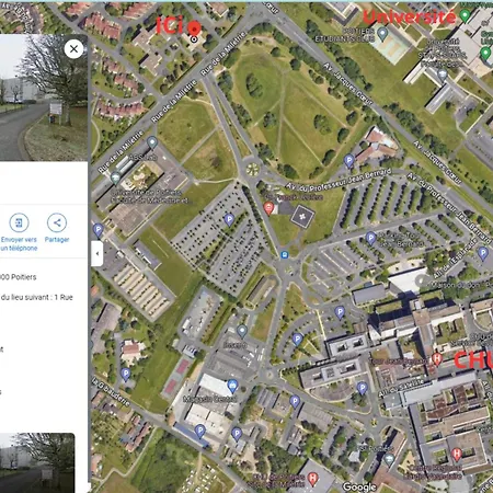 Grand 4 En Face Du Chu Et De L'universite De - Acces Rapide Futuroscope En 15 Min