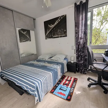 Grand Appartement 3 Chambres Chez L'Habitant En Face Du Chu Et De L'Universite De Poitiers - Acces Rapide Futuroscope En 15 Min Poitiers