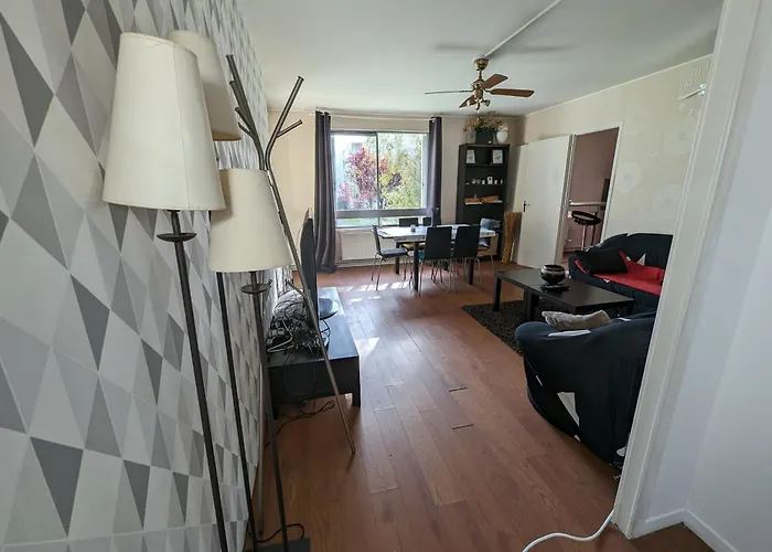 Grand Appartement 3 Chambres Chez L'Habitant En Face Du Chu Et De L'Universite De Poitiers - Acces Rapide Futuroscope En 15 Min Homestay