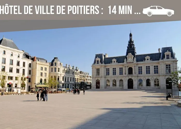 Grand 4 En Face Du Chu Et De L'universite De - Acces Rapide Futuroscope En 15 Min Poitiers